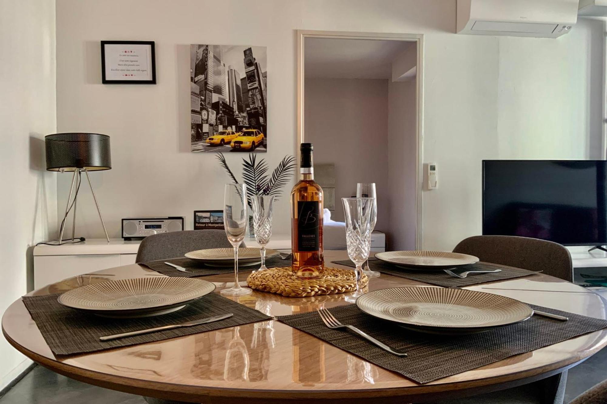 L' Antigone - Air Conditioning Wifi And Parking! Montpellier Exterior foto